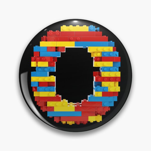 Item preview, BUILDING BLOCKS LETTER O designed and sold by ART-TYPE.