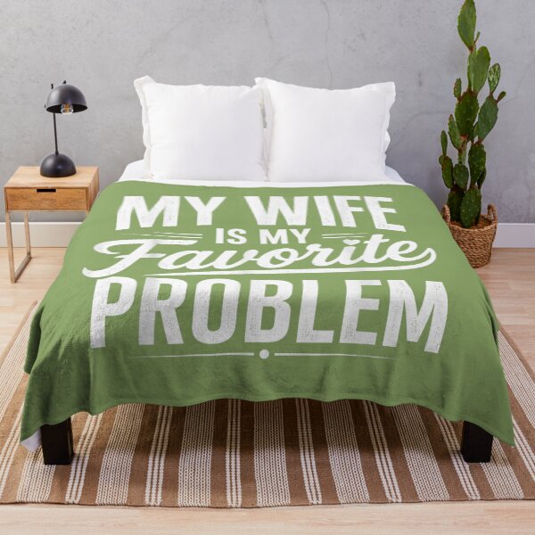 Item preview, Copy of Funny My Wife is My Favorite Problem American Flag designed and sold by ArleneRowe.