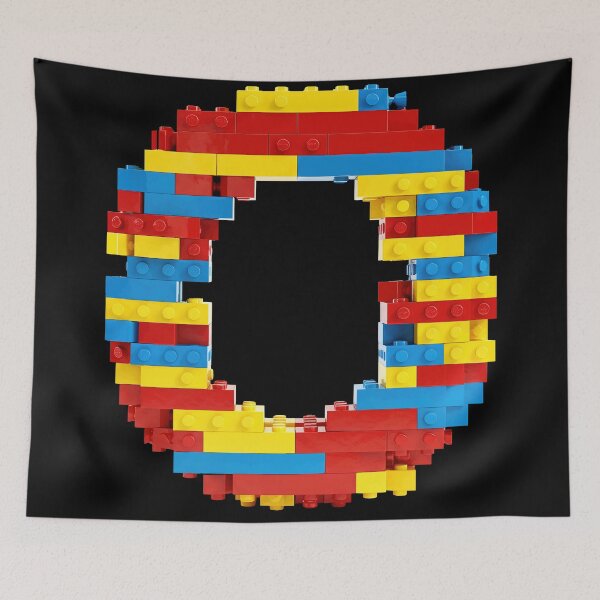 Item preview, BUILDING BLOCKS LETTER O designed and sold by ART-TYPE.