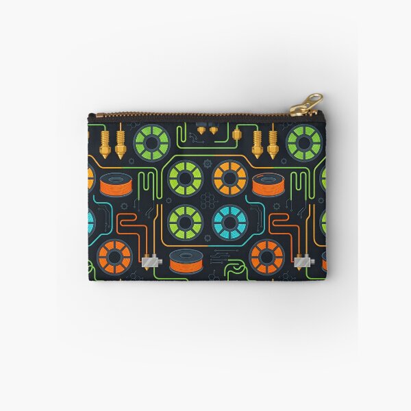 Item preview, 3D Printer Filament Spool Seamless Pattern Desk Mat designed and sold by ThirdShiftLab.