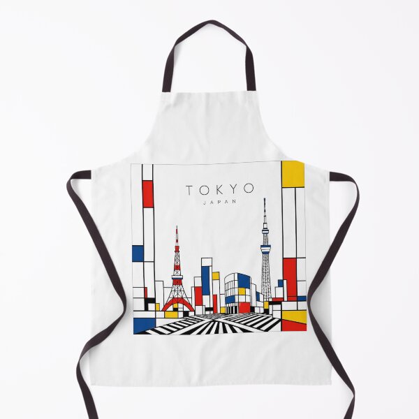 Item preview, Tokyo Mondrian style poster designed and sold by CMYKStudio.