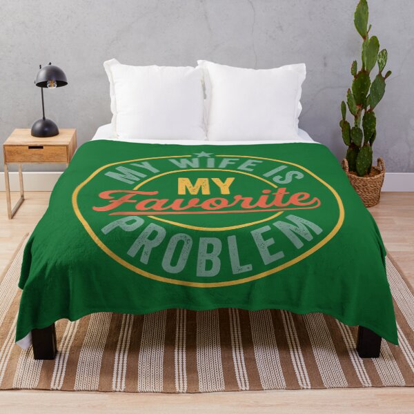 Item preview, Vintage My Wife is My Favorite Problem Funny Husband Quotes designed and sold by KristineLi.
