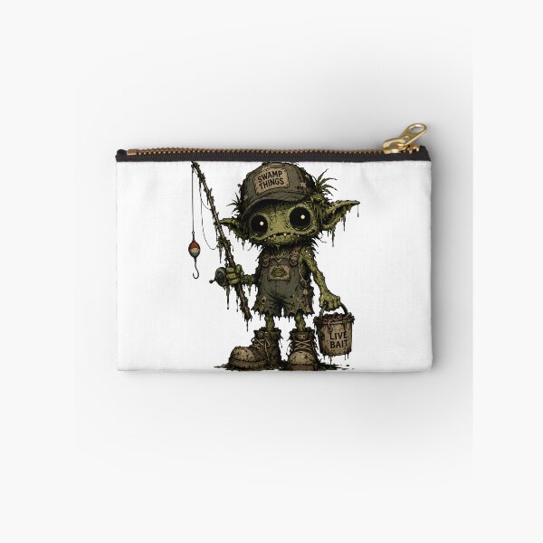 Item preview, Swamp Things Creepy Goblin Fisherman designed and sold by Weasel Graphix.