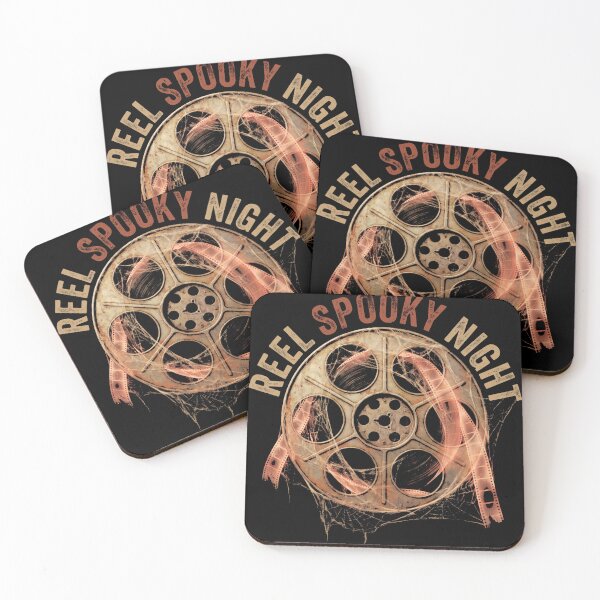 Item preview, Reel Spooky Night Vintage Movie Reel Cinema Halloween designed and sold by TeNovaStudio.