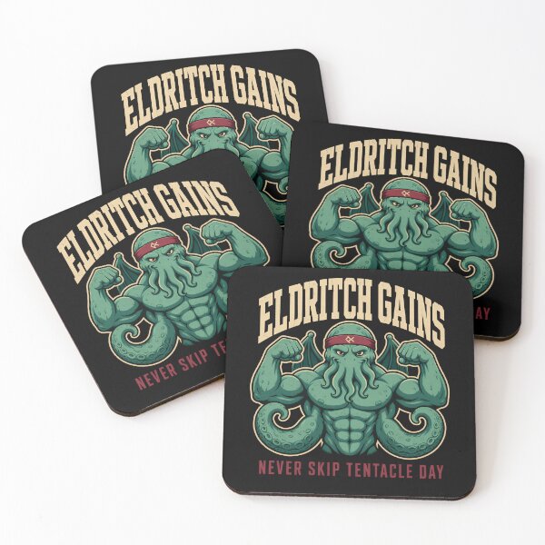 Item preview, Lovecraft Eldritch Gains – Never Skip Tentacle Day designed and sold by Fenay Designs.