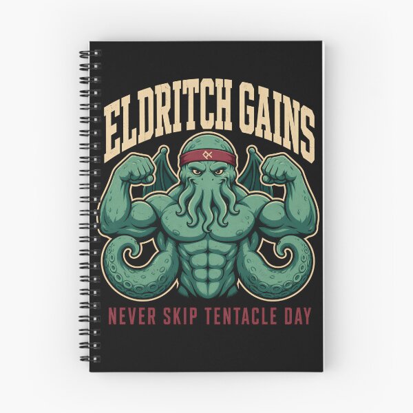 Item preview, Lovecraft Eldritch Gains – Never Skip Tentacle Day designed and sold by Fenay Designs.