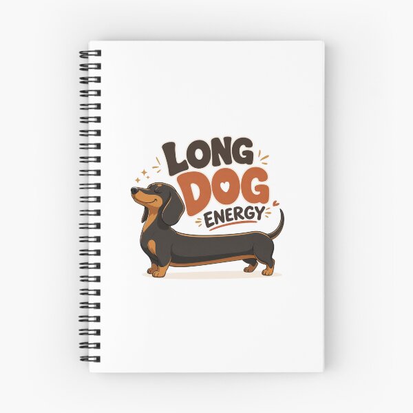 Item preview, Long Dog Energy Dachshund Dog Dad Funny Kawaii T-Shirt designed and sold by Ashley critters.