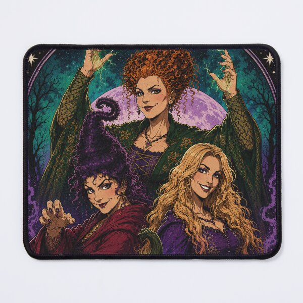 Item preview, Hocus Pocus Halloween Tarot Card designed and sold by mangapopstudio.