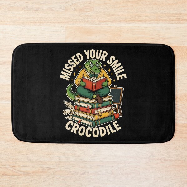 Item preview, Missed Your Smile Crocodile Cute Back to School designed and sold by Redgiant87x.