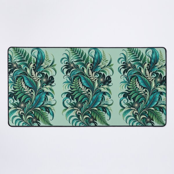 Item preview, Fern And Forest Flow Botanical Abstract designed and sold by taiche.