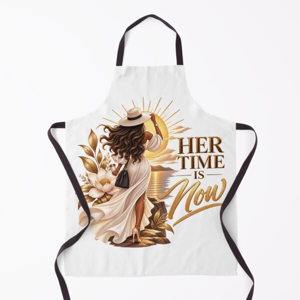 Item preview, Her Time is Now - Inspirational Woman, Confidence & Golden Sunrise designed and sold by ElleMind.