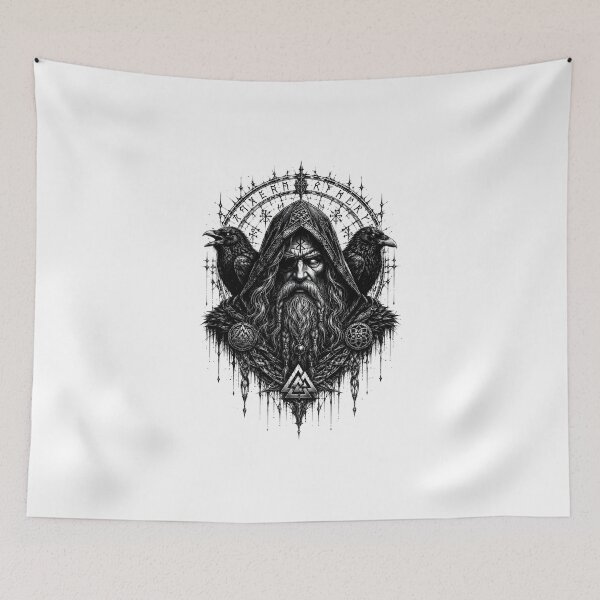 Item preview, Odin – Allfather of the Ravens | Norse Mythology | Slavic Hunter designed and sold by Bizon2910.