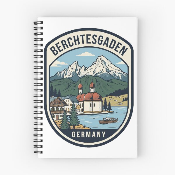 Item preview, Vintage Berchtesgaden Germany Alpine Travel Badge designed and sold by k3rstman1.
