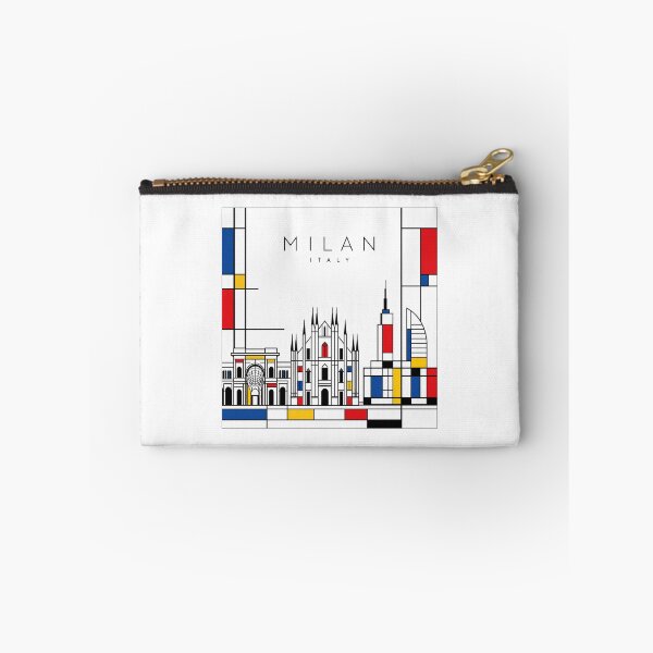 Item preview, Milan Mondrian style poster designed and sold by CMYKStudio.
