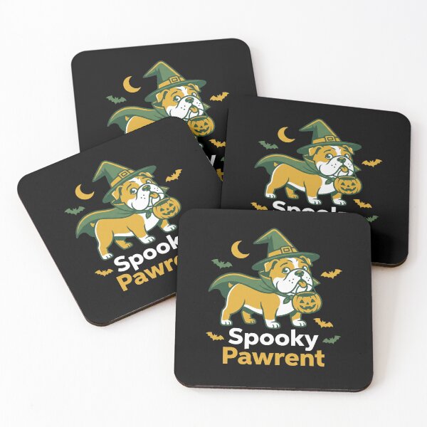 Item preview, Spooky Pawrent English Bulldog Witch Halloween designed and sold by TeNovaStudio.