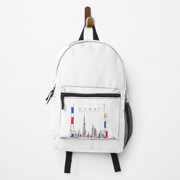Item preview, Dubai Mondrian style poster designed and sold by CMYKStudio.