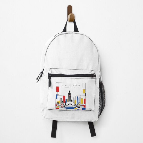 Item preview, Chicago Mondrian style poster designed and sold by CMYKStudio.