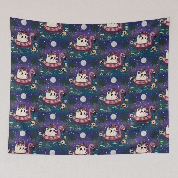 Item preview, Boo’s Ghoul Pool Party | Summerween designed and sold by MissFionaBArt.