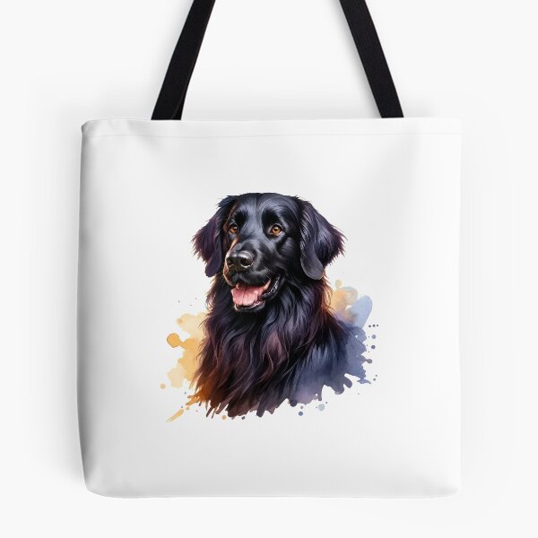 Item preview, Watercolor Black Retriever Dog Art designed and sold by OlyvieArt.