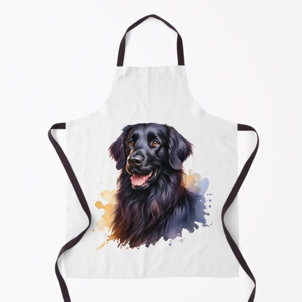 Item preview, Watercolor Black Retriever Dog Art designed and sold by OlyvieArt.