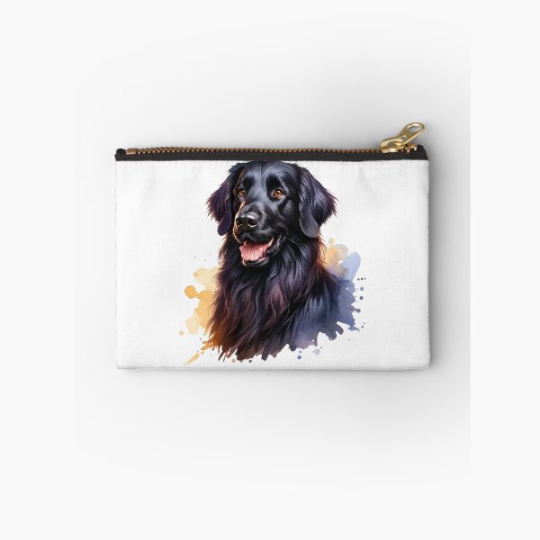 Item preview, Watercolor Black Retriever Dog Art designed and sold by OlyvieArt.