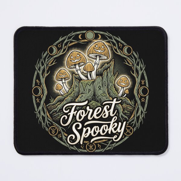 Item preview, Forest Spooky Pumpkin Mushroom Cottagegoth Halloween designed and sold by TeNovaStudio.
