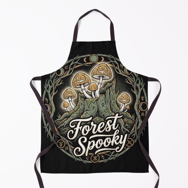 Item preview, Forest Spooky Pumpkin Mushroom Cottagegoth Halloween designed and sold by TeNovaStudio.