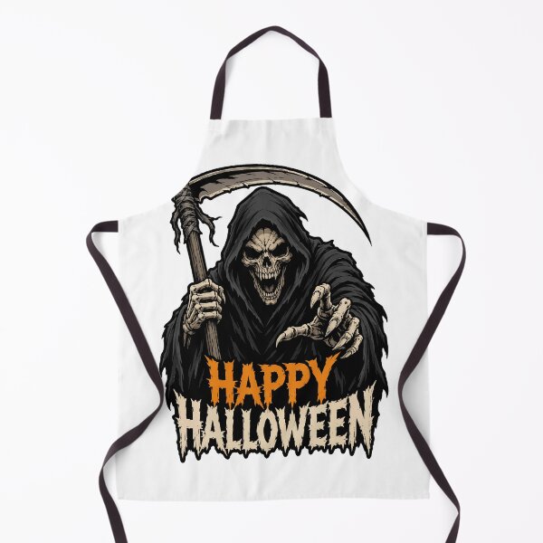 Item preview, Grim Reaper Happy Halloween Scary Horror designed and sold by wizooo411.