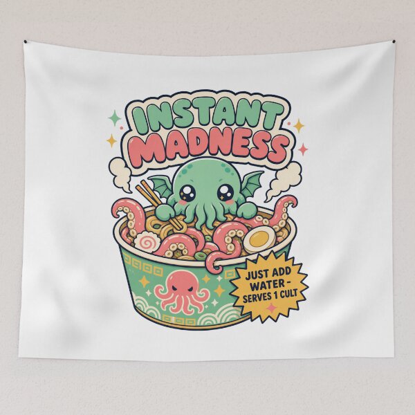 Item preview, Lovecraft Instant Madness – Just Add Water designed and sold by Fenay Designs.