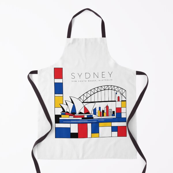 Item preview, Sidney Mondrian style poster designed and sold by CMYKStudio.