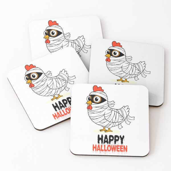 Item preview, Funny Halloween Chicken Lover Gift Shirt, Happy Halloween Mummy Chicken Spooky Tee, Unique Cute Crazy Chicken Lady Halloween Tee designed and sold by ZenfiniteDesign.