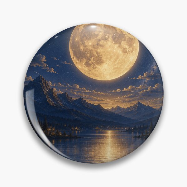 Item preview, The Great Moon designed and sold by Goodthingstree.