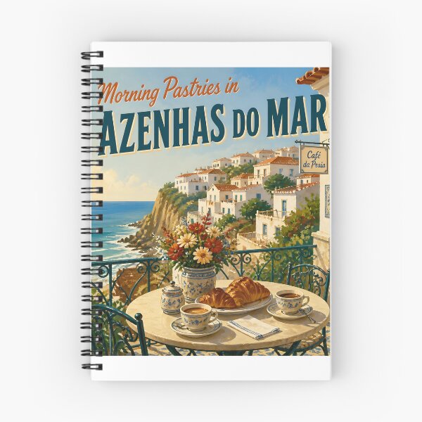 Artikelvorschau, Azenhas do Mar, Portugal: Malerisches Reiseplakat im malerischen Stil entworfen und verkauft von LSVart.