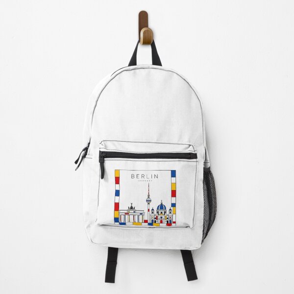 Item preview, Berlin Mondrian style poster designed and sold by CMYKStudio.