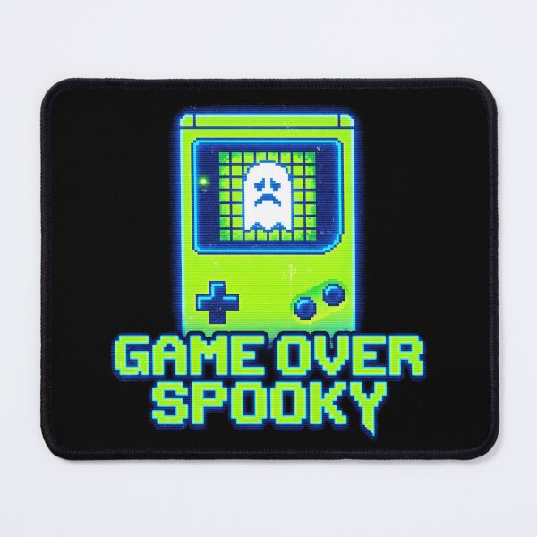 Item preview, Game Over Spooky Retro Handheld Console Ghost Gamer Halloween designed and sold by TeNovaStudio.