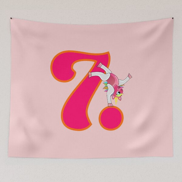 Item preview, 7th Birthday Unicorn designed and sold by minimalartstory.