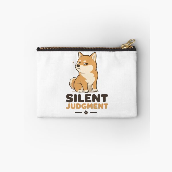 Item preview, Silent Judgment Shiba Inu Dog Dad Funny Kawaii T-Shirt designed and sold by Ashley critters.
