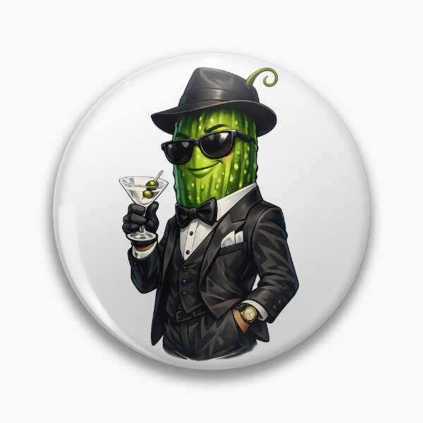 Item preview, Gentleman Cucumber Kawaii Vegetable Cartoon designed and sold by TinyWeird.
