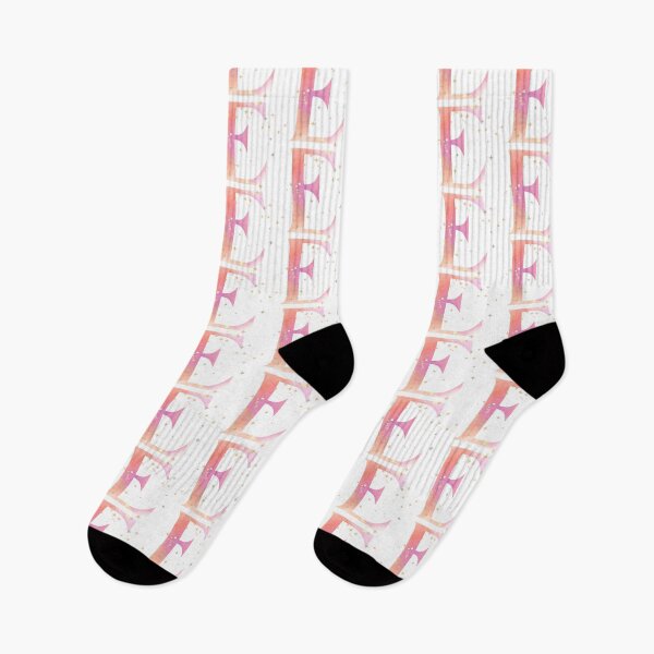 Item preview, Letter E Monogram pink watercolor designed and sold by iRenza.