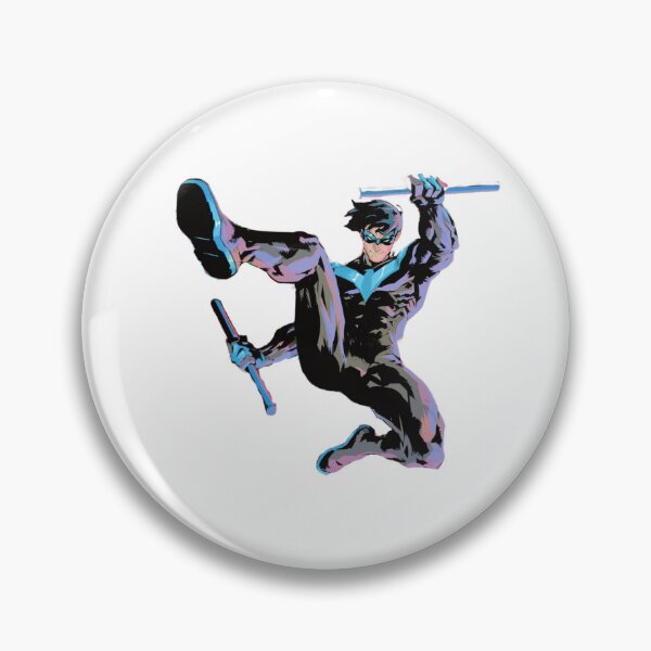 Item preview, Nightwing Undercover #1 DC Inspired Comic Style Artwork designed and sold by GeekMix.