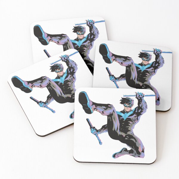 Item preview, Nightwing Undercover #1 DC Inspired Comic Style Artwork designed and sold by GeekMix.