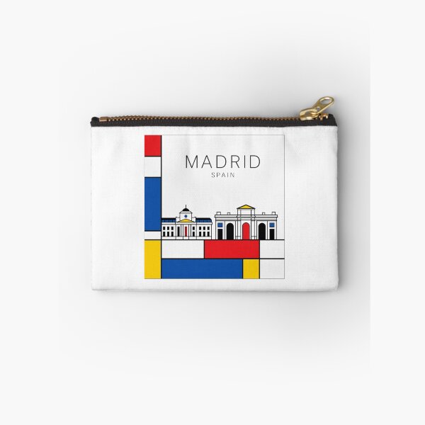Item preview, Madrid Mondrian style poster designed and sold by CMYKStudio.