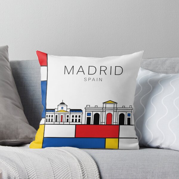 Item preview, Madrid Mondrian style poster designed and sold by CMYKStudio.