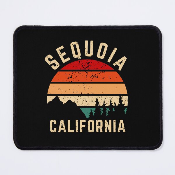 Item preview, Sequoia California Vintage Retro Sunset designed and sold by ForzaDesigns.