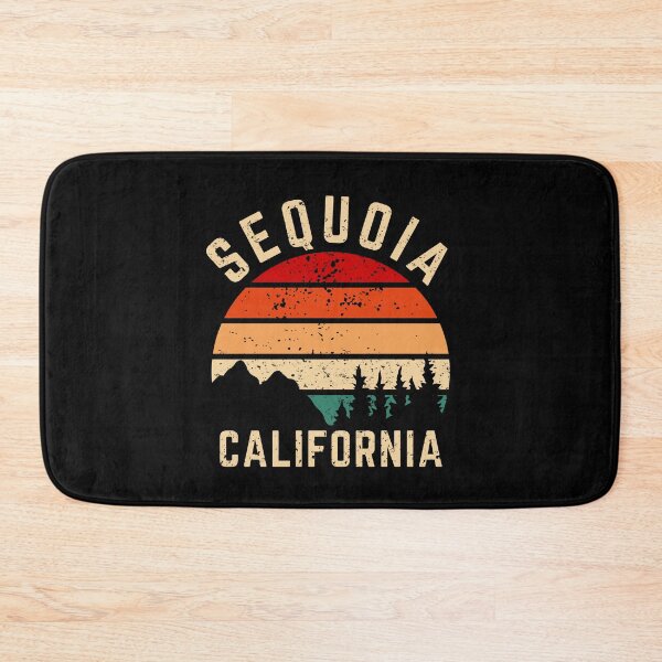 Item preview, Sequoia California Vintage Retro Sunset designed and sold by ForzaDesigns.