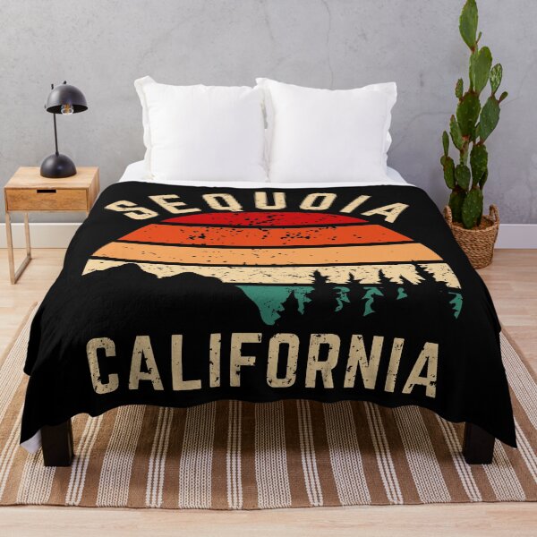 Item preview, Sequoia California Vintage Retro Sunset designed and sold by ForzaDesigns.