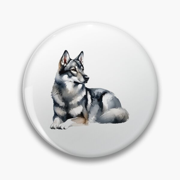 Item preview, Watercolor Wolf Portrait designed and sold by OlyvieArt.
