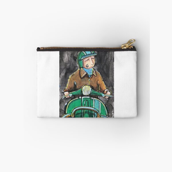 Item preview, GWART Classic Scooter | Vintage Scooter Riders | Retro Mod Inspired Art designed and sold by GWARTGB.