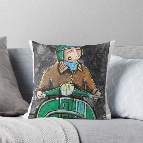Item preview, GWART Classic Scooter | Vintage Scooter Riders | Retro Mod Inspired Art designed and sold by GWARTGB.