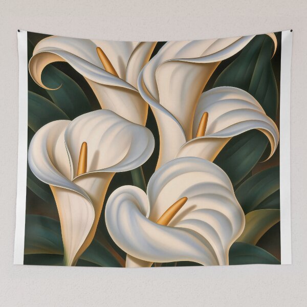 Item preview, Wall Art - Postcard - Elegant Calla Lily Harmony designed and sold by ForeverPrintsOK.